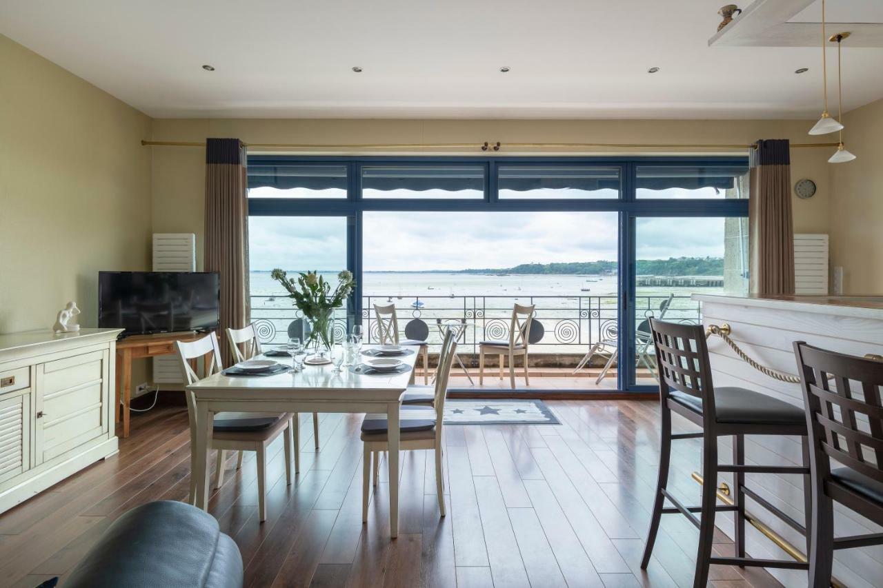 La Bisquine - Appt Pour 4 Avec Vue Mer Cancale Ngoại thất bức ảnh